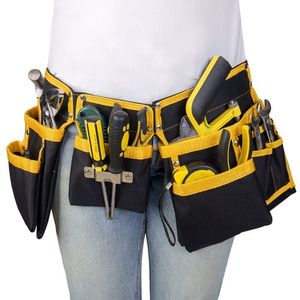 Multi-functional Electrician Tool Bag Waist Pouch Belt Storage Holder Organizer Electricians Tool Pouch Kit Bag DropShip
