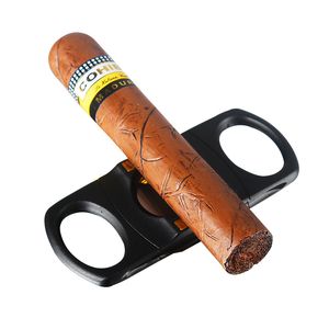2022 New Luxury Cigar Cutter Cigar Scissors Portable Large Diameter Multifunctional Plastic