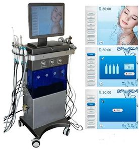 Alta qualità 9 IN 1 Macchina di bellezza per la rimozione delle rughe del viso Hydra Ringiovanimento della pelle RF Microdermoabrasione Hydro Dermoabrasione Bio-lifting hydrabeauty MD Spa Machine