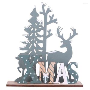 Juldekorationer DIY Elk Tree Decoration 2022 Navidad Xmas Ornaments kalenderår Dekor Kerst Noelchristmas