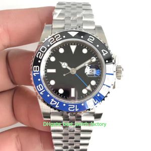 U1F Maker Mens 시계 최고 품질 40mm Gmt 배트맨 126710 126711 116719 스테인리스 스틸 세라믹 시계 Sapphire Glass ST19 기계식 자동 남성 손목 시계