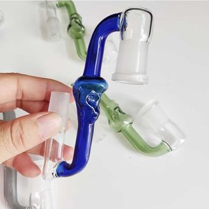 14mm macho para adaptador fêmea pyrex vidro de vidro queimador de óleo tubos de cachimbo tobcco erva seca tubulações de mão de água colorida acessórios para fumar