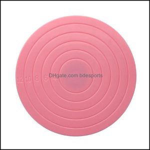 Пластиковый пирог поворотный ход вращающийся круглый украшение инструментов столовая тарелка кухня Diy для выпека