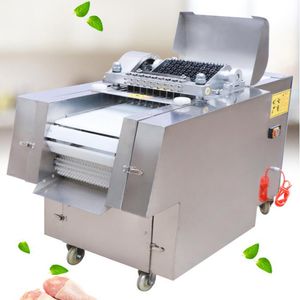 Hochleistungs-Würfelmaschine für Rippen, Schweinefüße, Huhn, Ente, Fisch, Würfeln, Schneiden, Fleisch, Schneidemaschine, 110 V, 220 V, 380 V