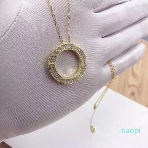 2022 new fashion Designer love necklace gold Bracelets Bracelet long necklaces for women fashion Jewelry Birthday Gift Luxury lovers chain circle diamond4