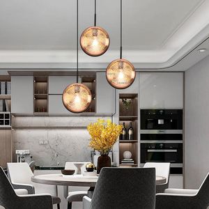 Pendellampor nordiskt vardagsrum varm lampa modern dekor led lyster lampor kreativa hängande tak kök fixturesspendant