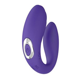 Sexig kula Egg Vibrator Par Resonans 10 Frekvens U-formad Swan Vibrator Silikon Vattentät Magic Wand Massage USB Laddningsbara vuxna sexleksaker