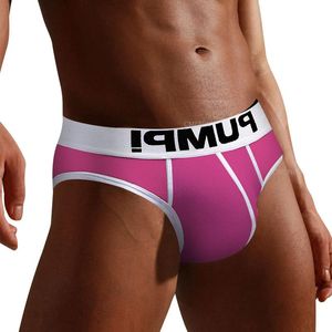 Unterhosen Marke Baumwolle Sexy Mann Unterwäsche Slips Atmungsaktive männer Bikini Homosexuell SexiUnderpants