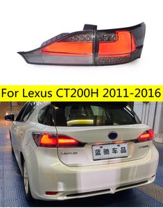 LEXUS CT200H 2011-20 için araba stil arka lamba 16 LED arka lambalar DRL Ters Sis Dönüş Sinyali Işıkları Durdur Işık Accessoories