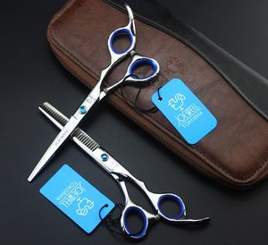 JOEWELL 6.0 inch stainless steel 6CR hair scissors cutting/thinning scissors professional barber tool