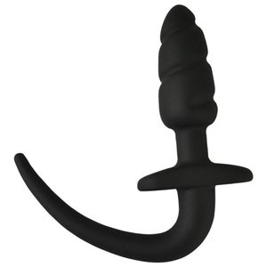 Silikon Hund Schwanz Anal Spielzeug G-punkt Stimulator Butt Plug Slave Expander Frauen Männer Homosexuell sexy Spiel BDSM Erotische produkte