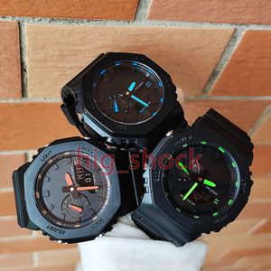 HOT NEW design watch #51 transparent popular COLOR fashion waterproof men's wristwatch Sport dual display GMT Digital LED reloj hombre student watch relogio