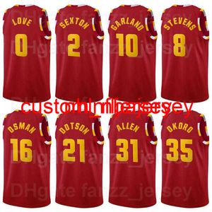 Kevin Love Jersey 0 Isaac Okoro 35ダミニアンドツソン21 Tacko Fall 99 Lauri Markkanen 24 Dean Wade 32 Evan Mobley 4