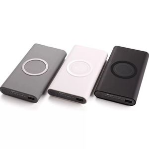 Caricabatterie wireless da 10000 mAh Power Bank Batteria esterna Caricabatterie wireless a ricarica rapida Powerbank Portable Mobile Powers Banks