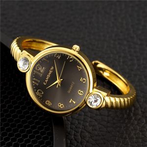 Orologi da polso Donne Ultra-sottile oro Small Dial Bracciale Watch Lady Big Numero Fashion Quartz Regalo Ceasuri Drop