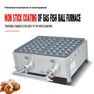 Octopus Balls Grill Pan Commercial 2800PA Electric Fish Ball Fornace Piastre doppie antiaderenti