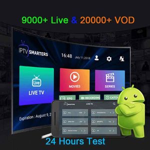 10000 Canlı TV Programı VOD M 3U Android Akıllı TV İspanya Portekiz Almanya İngiltere Arap Yunanistan Stan Rusya İsrail Polonya Ücretsiz Test Dünya Çapında Müşteriler Mevcut