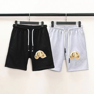 Мода Palm Bear Men Short Shorts Углы печати свободные мужские мужские печатные пляжные брюки женская хип -хоп азиатский размер y7cj#
