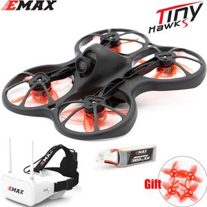 Emax S TinyHawk S Mini FPV Racing Drone with Camera KVブラシレスモーターサポート1 Sバッテリー5 G FPVメガネRCプレーン220504