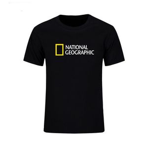 National Geographic T Shirt Sitcom Mężczyzna Mężczyzna z krótkim rękawem bawełniany tshirt mężczyzn mężczyzn mody mody ograniczone tshirts 220608