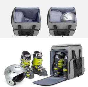 Outdoor travel skiing boot bags diagonal cross portable waterproof ski equipment bag Stuff Sacks