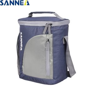 SANNE 9L tragbare isolierte Thermo-Lunch-Tasche Aufbewahrungsbehälter Taschen für Unisex Multifunktions-Picknicktasche Y200429