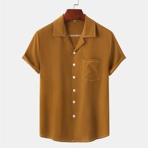 Men's Casual Shirts Mens Button Down Shirt Short Sleeve Turning 50 For Men Long Pack Cotton TeeMen's