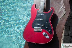 Aerodyne Strat - Japan exklusiv - Süßigkeiten Apple Red !! Elektrische Gitarre