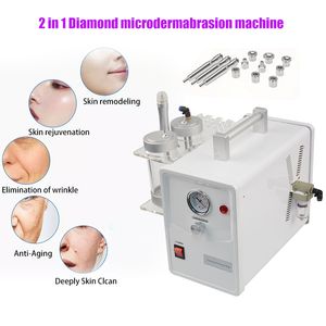 Macchina portatile per dermoabrasione con microdermoabrasione a microcristalli per peeling della pelle, per pulizia con diamante, idrodermoabrasione per salone