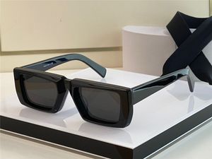 Novos óculos de sol de design de moda sps24 quadro quadrado de alta forma tridimensional de estilo de proteção UV400 de estilo simples e popular