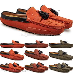 Frühling Sommer Neue Mode Britischen Stil Herren Leinwand Casual Erbsen Schuhe Hausschuhe Mann Hundert Freizeit Student Männer Lazy Drive Überschuhe bequem Atmungsaktiv 38-47 1267