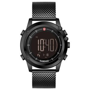 Orologi da polso Orologi di lusso da uomo Contapassi impermeabile Orologio sportivo Orologio da polso digitale Orologio elettronico maschile da uomo Reloj Hombre