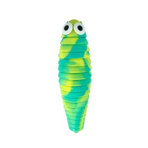 Fidget Toy Slug Slug articulado Flexível 3D Sucker Slug Procuagens Curradas alivia o estresse anti-ansiedade brinquedos sensoriais para crianças Aldult Free by Epack Y05