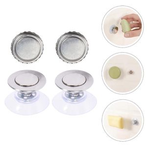 Soap Dishes 2pcs Creative Magnetic Racks Bathroom Wall Hanging Holders HoldersSoap DishesSoap