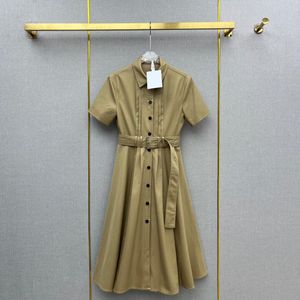 Ff Vestido venda por atacado-Vestido de moda feminina Vestido de impressão casual camisa de malha longa mulher dupla ff p3