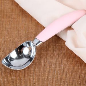 Wholesale Spoons Chef Ice Cream Scoop with Comfortable Handle, Professional Heavy Duty Sturdy Scooper, Premium Kitchen Tool for Cookie Dough, Gelato, Sorbet, Mint