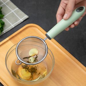 Neue Küchenwerkzeuge Multifunktionsfilter Löffel Edelstahl Hot Pot Colander Haushaltsgeschirr können aufgehängt werden Saftfilter