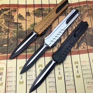 Wholesale edc knife micro resale online - Special Offer Munroe Cyp Micro Double Action Automatic knife UTX Self defense tactical Pocket knifes EDC tools A07266J314G