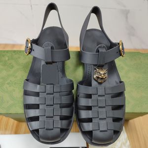 Sandalo da uomo con sandali firmati a doppia lettera, ultimi designer di sandali taglia 38-45