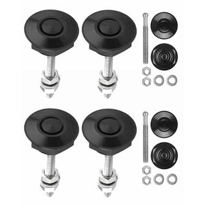 Parti 4 PCS Pulsante a sgancio rapido Cofano Cofano Perni Blocco Clip Kit chiusura paraurti auto