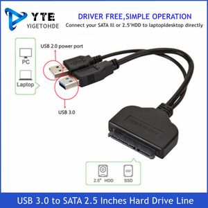Wholesale usb 3.0 sata cable for sale - Group buy YIGETOHDE USB Sata Cable Sata To USB Adapter Computer Cables Connectors USB Sata Adapter Cable Support Inches SSD HDDf