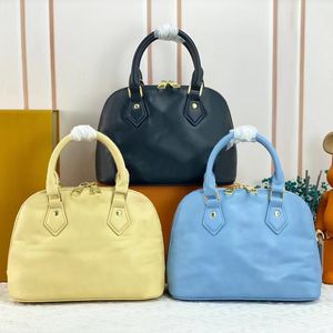 Högkvalitativ bb handväska klassiska kvinnor läder skala väskor designer tote purse mode lady prägling läder crossbody väska