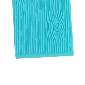 Stampi da forno 2 pezzi / set Stampo in silicone texture di corteccia di albero Muro di mattoni Tappetino per torta fondente Strumenti per decorare BakewareBaking