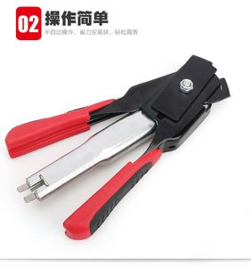 Сборка клетки Pliers 2500 PCS Инструмент гвозди куриные птицы птичьи клетки Установка аксессуаров животных заклинателей