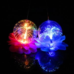 Portable Lantern Lamp Battery Operated Firework Lantern New Year God juldekorationer för hemfest Xmas -gåvor