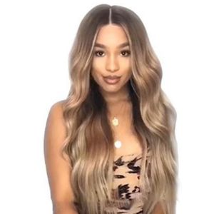 Nature Deep Grace Wave Wigs Syntetic Long Curly Fantasy Wave Wig Wig