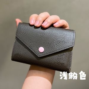 Klasyczny projektant portfel Hasp Kobiety Krótkie portfele empreinte luksusowy mody mini torebka torebka z pistoletem na karcie