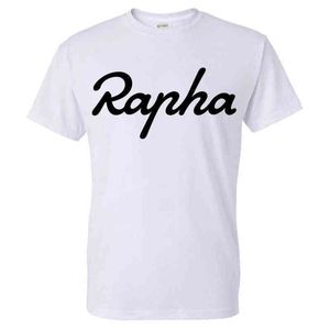 2020 夏のファッションソリッドカラーおかしい Rapha パターンプリントストリート男性女性スポーツカジュアルコットンシャツ H220812