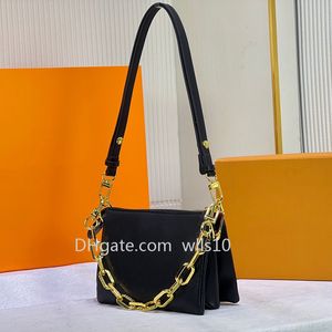 Luxus Designer Tasche Frau Handtasche Hohe Qualität Cross Body Messenger Kette Reißverschluss Geldbörse Datum Code Kupplung Mode Dame Geprägte Blume 59598 Umhängetaschen Handtaschen