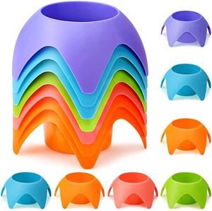 Wholesale holders for plastic cups for sale - Group buy 5pcs set Beach Party Supplies holder plastic beach cup holders coaster beachs storage tool